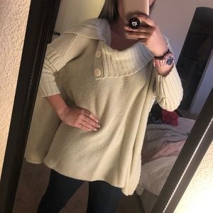 Quarter length Sweater